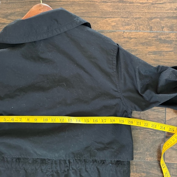 Banana Republic Trench Dress Jacket Black NWT Sz M - Picture 9 of 9